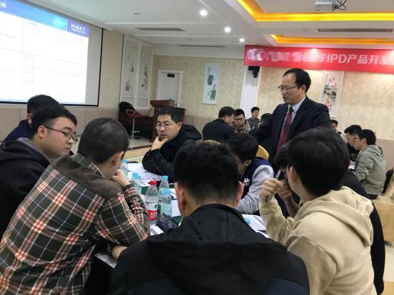 為某光學元部件企業成功舉辦了為期2天的《基于ipd產品開發管理》培訓